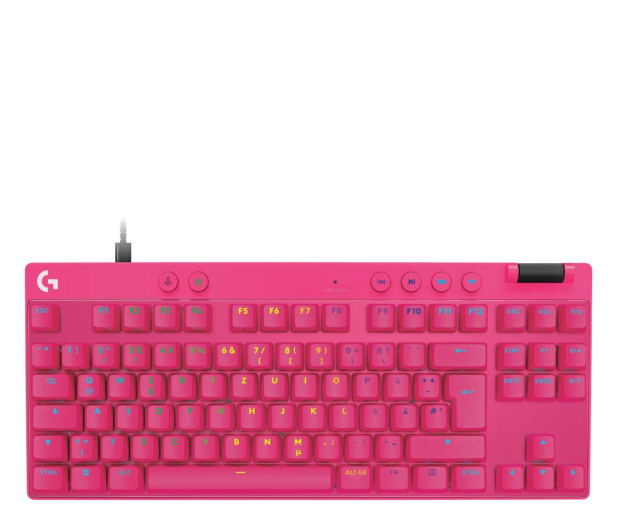 Logitech G PRO X TKL Rapid magenta - 1298664 - zdjęcie